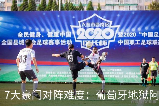 7大豪门对阵难度：葡萄牙地狱阿根廷天使 法英竟一致
